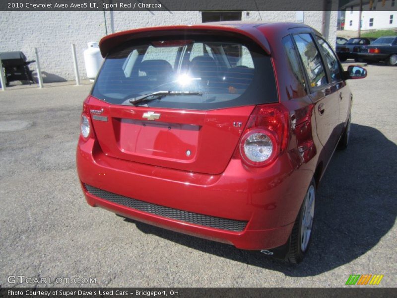 Sport Red / Charcoal 2010 Chevrolet Aveo Aveo5 LT