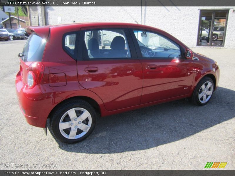 Sport Red / Charcoal 2010 Chevrolet Aveo Aveo5 LT