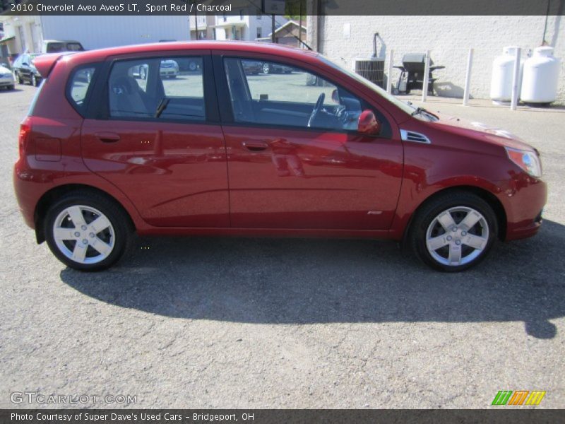 Sport Red / Charcoal 2010 Chevrolet Aveo Aveo5 LT