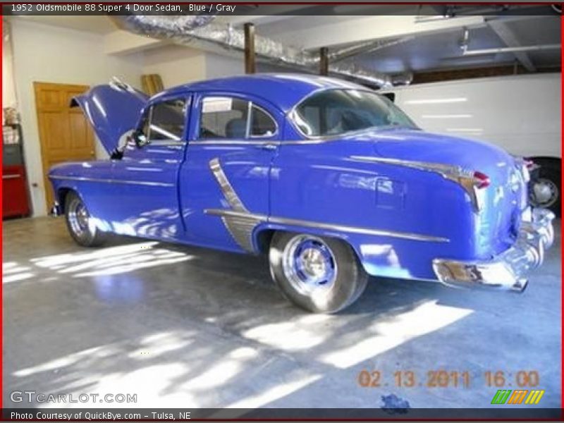 Blue / Gray 1952 Oldsmobile 88 Super 4 Door Sedan