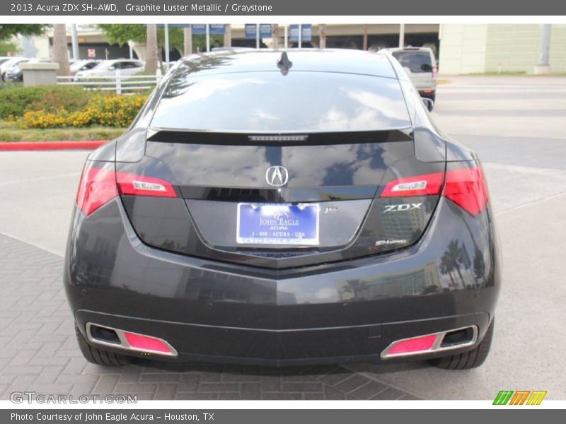 Graphite Luster Metallic / Graystone 2013 Acura ZDX SH-AWD