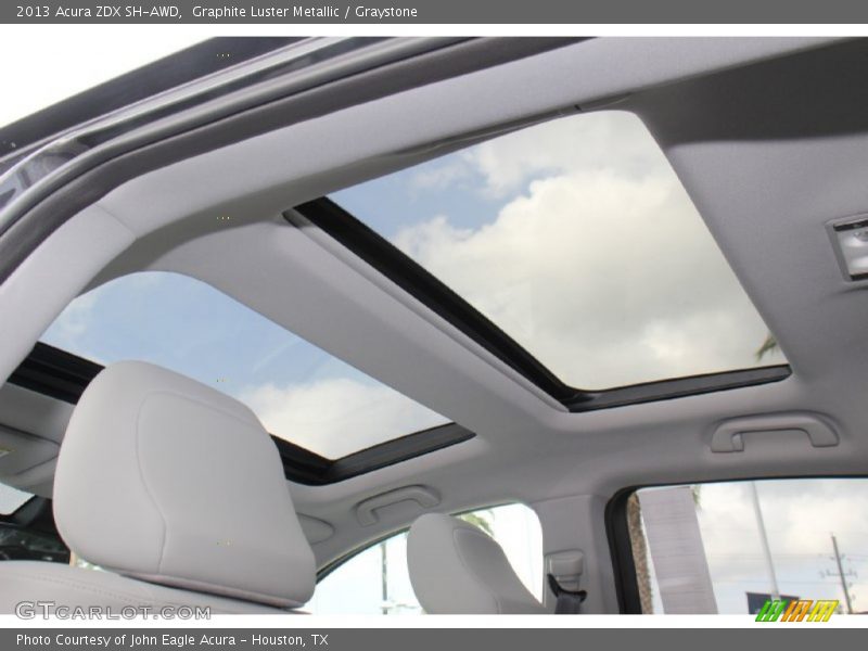 Graphite Luster Metallic / Graystone 2013 Acura ZDX SH-AWD