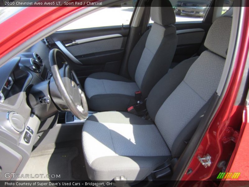 Sport Red / Charcoal 2010 Chevrolet Aveo Aveo5 LT