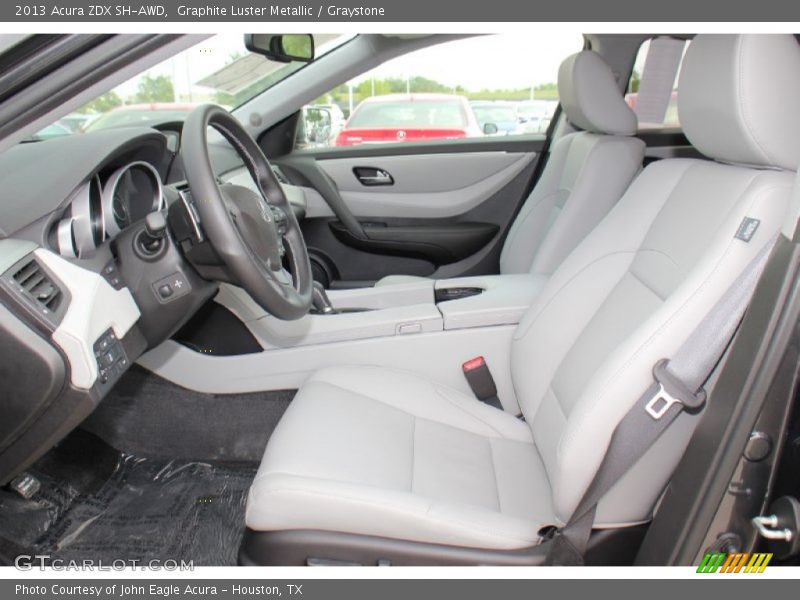Front Seat of 2013 ZDX SH-AWD
