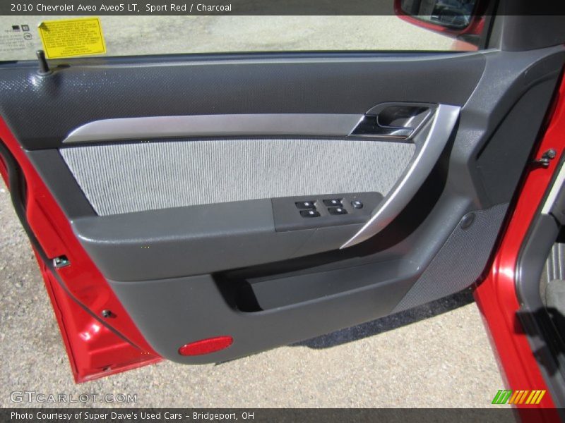 Sport Red / Charcoal 2010 Chevrolet Aveo Aveo5 LT