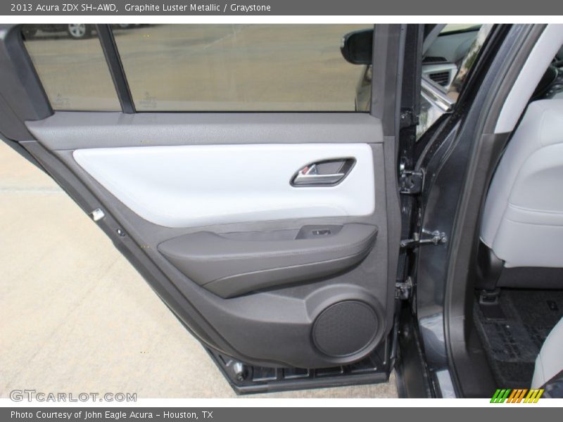Graphite Luster Metallic / Graystone 2013 Acura ZDX SH-AWD