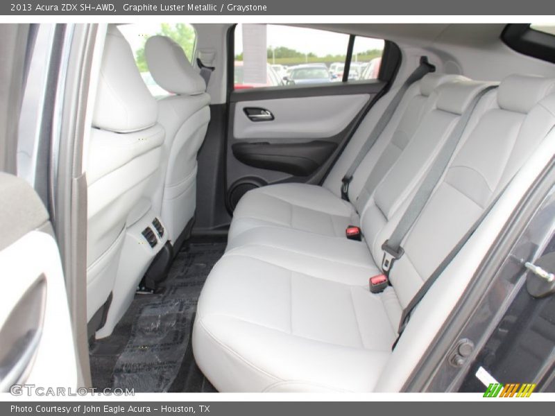 Rear Seat of 2013 ZDX SH-AWD