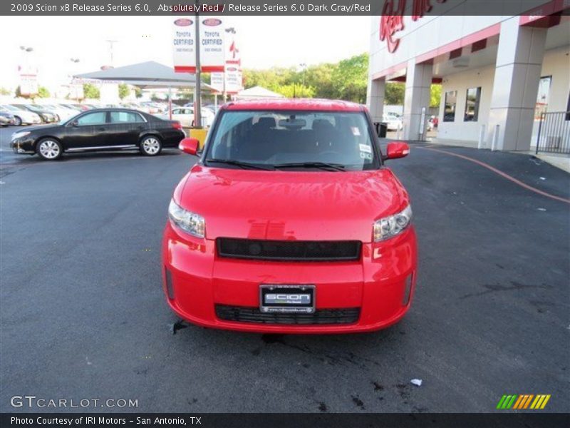 Absolutely Red / Release Series 6.0 Dark Gray/Red 2009 Scion xB Release Series 6.0
