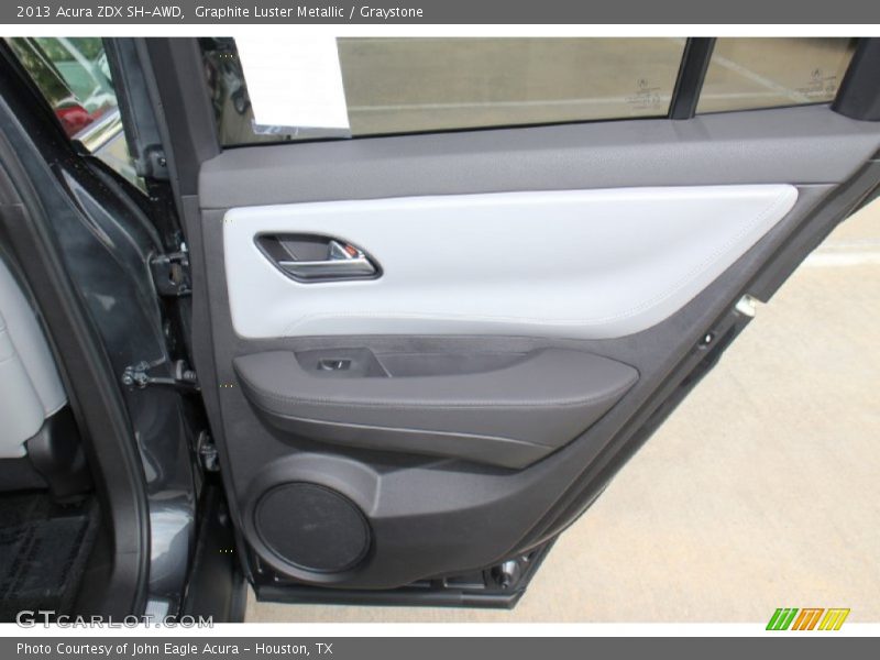 Graphite Luster Metallic / Graystone 2013 Acura ZDX SH-AWD