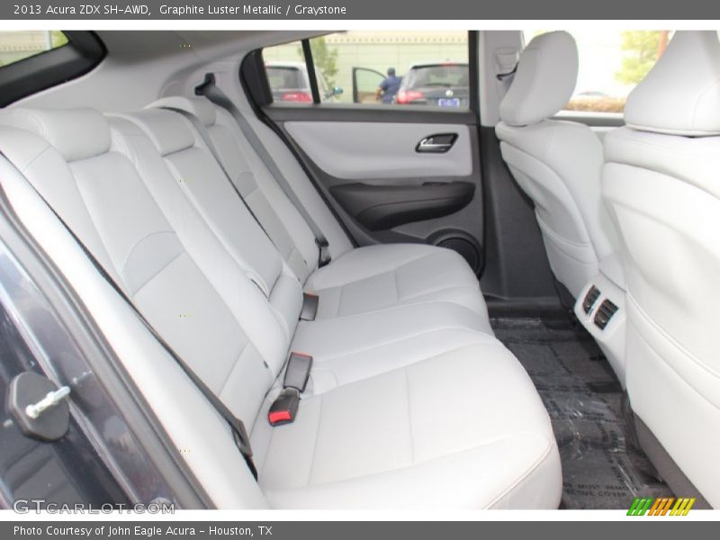 Graphite Luster Metallic / Graystone 2013 Acura ZDX SH-AWD