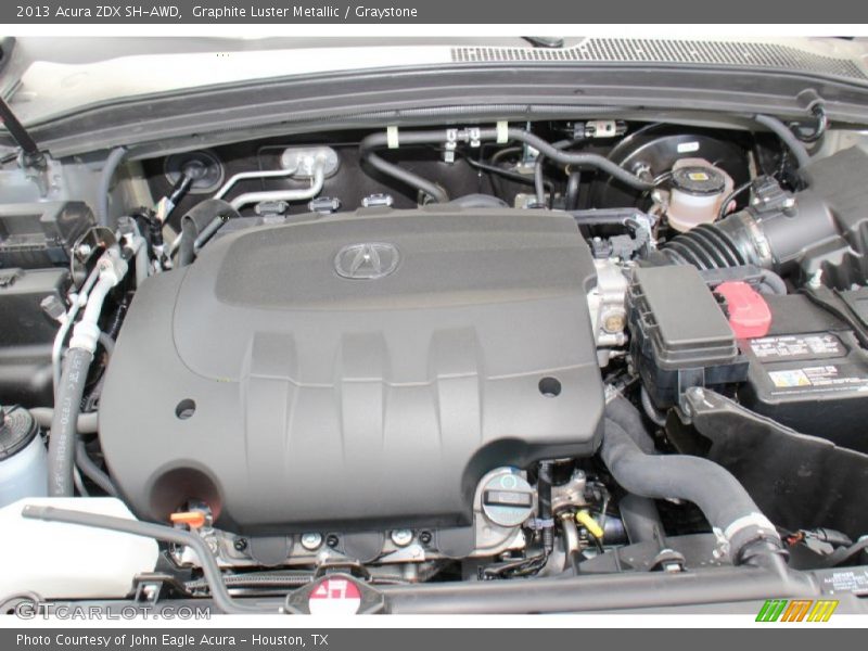 Graphite Luster Metallic / Graystone 2013 Acura ZDX SH-AWD