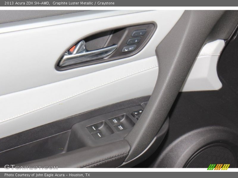 Graphite Luster Metallic / Graystone 2013 Acura ZDX SH-AWD