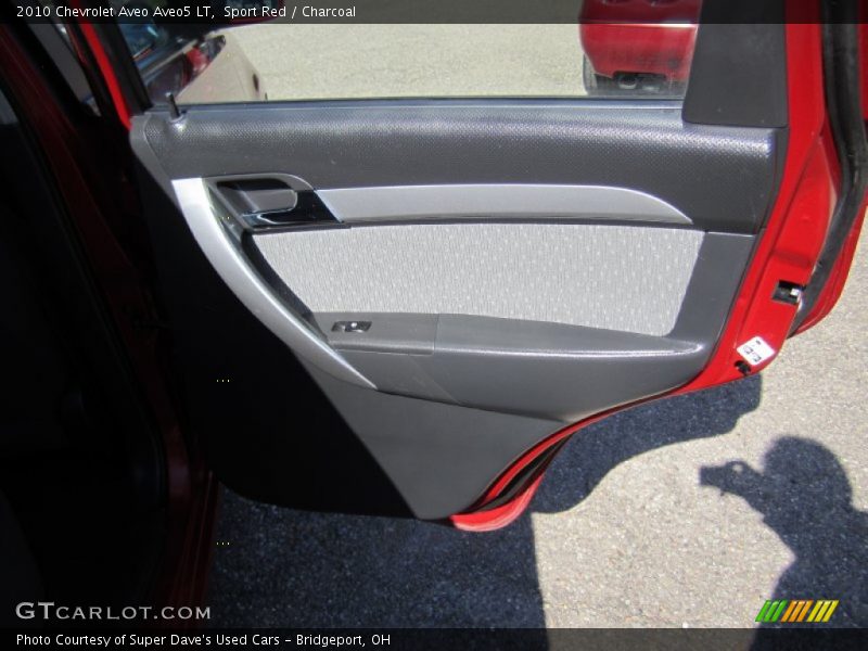 Sport Red / Charcoal 2010 Chevrolet Aveo Aveo5 LT