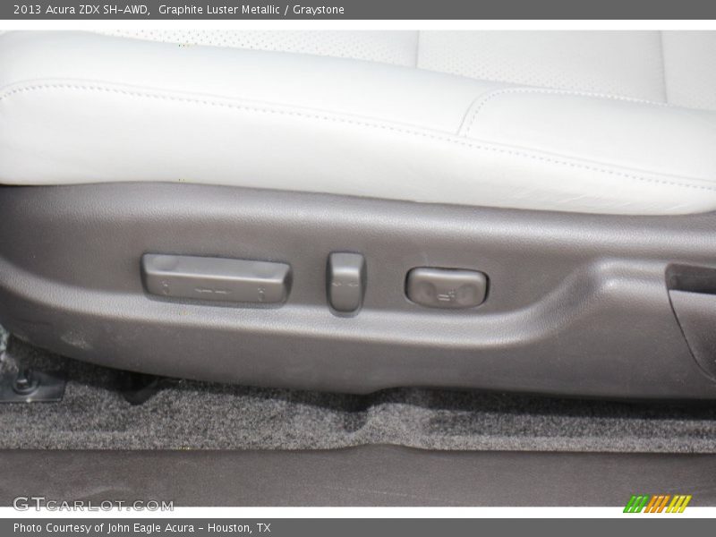 Graphite Luster Metallic / Graystone 2013 Acura ZDX SH-AWD