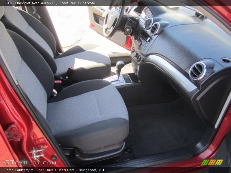 Sport Red / Charcoal 2010 Chevrolet Aveo Aveo5 LT