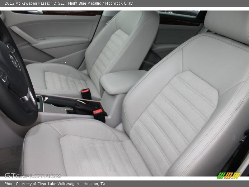 Night Blue Metallic / Moonrock Gray 2013 Volkswagen Passat TDI SEL