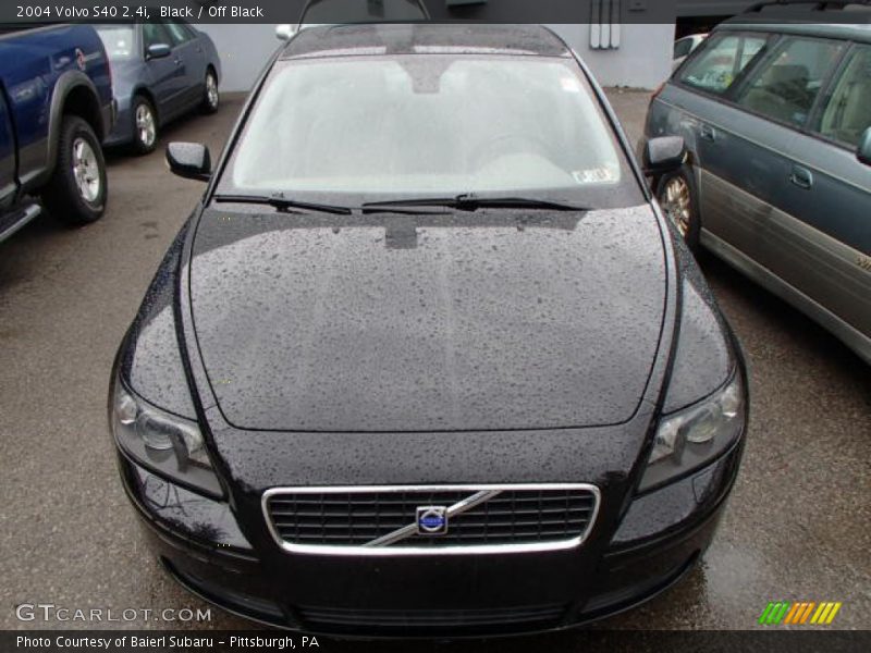 Black / Off Black 2004 Volvo S40 2.4i