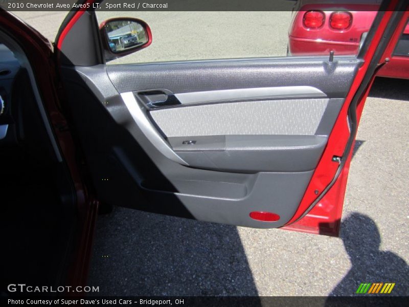 Sport Red / Charcoal 2010 Chevrolet Aveo Aveo5 LT