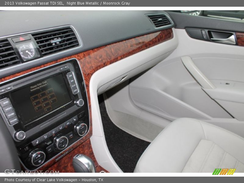 Night Blue Metallic / Moonrock Gray 2013 Volkswagen Passat TDI SEL