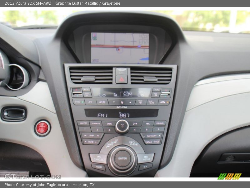 Graphite Luster Metallic / Graystone 2013 Acura ZDX SH-AWD