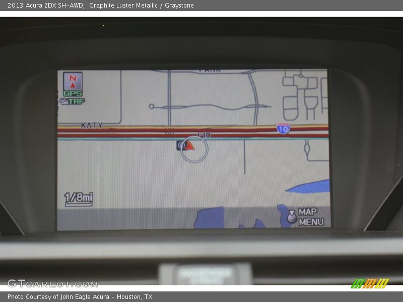 Graphite Luster Metallic / Graystone 2013 Acura ZDX SH-AWD