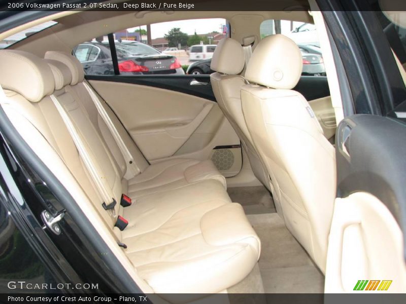 Deep Black / Pure Beige 2006 Volkswagen Passat 2.0T Sedan