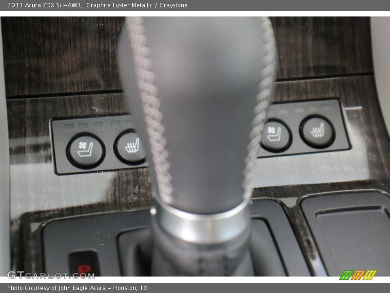 Graphite Luster Metallic / Graystone 2013 Acura ZDX SH-AWD