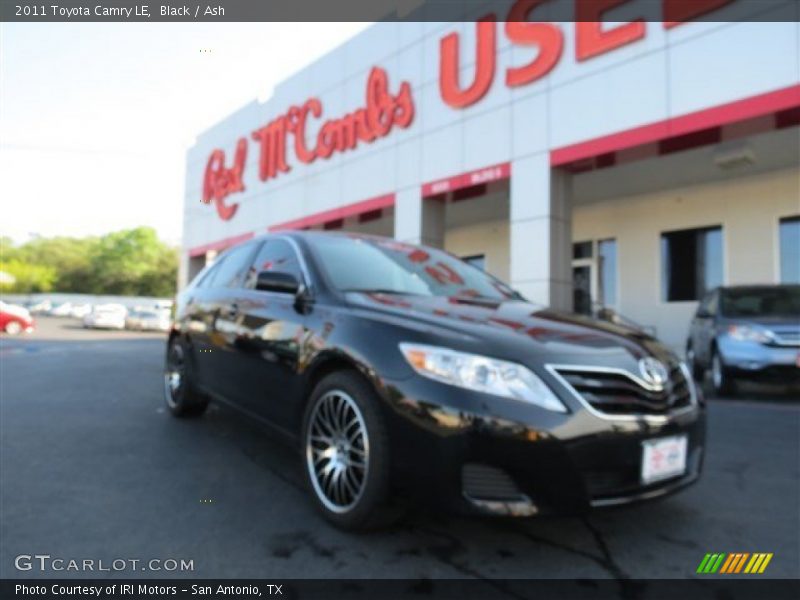 Black / Ash 2011 Toyota Camry LE