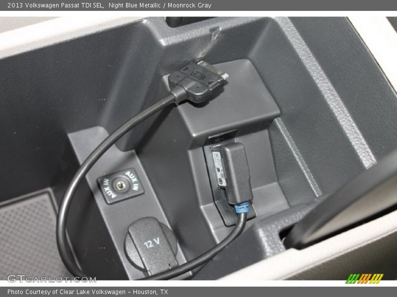 Night Blue Metallic / Moonrock Gray 2013 Volkswagen Passat TDI SEL