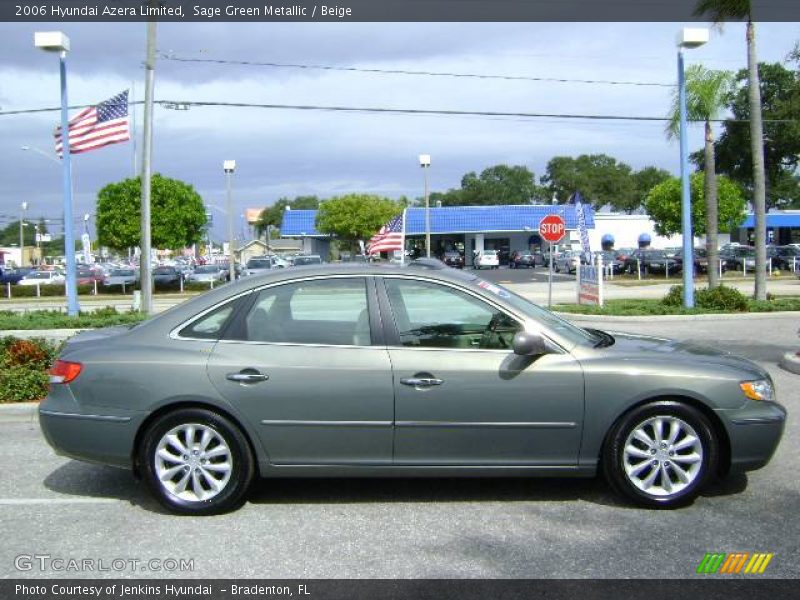 Sage Green Metallic / Beige 2006 Hyundai Azera Limited