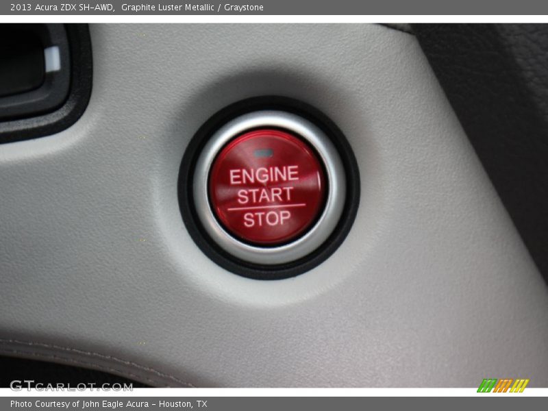 Graphite Luster Metallic / Graystone 2013 Acura ZDX SH-AWD