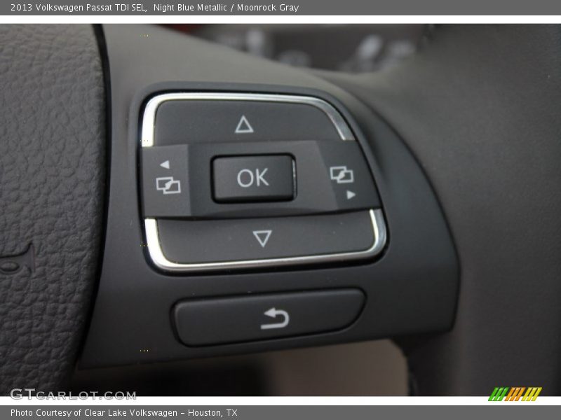 Night Blue Metallic / Moonrock Gray 2013 Volkswagen Passat TDI SEL