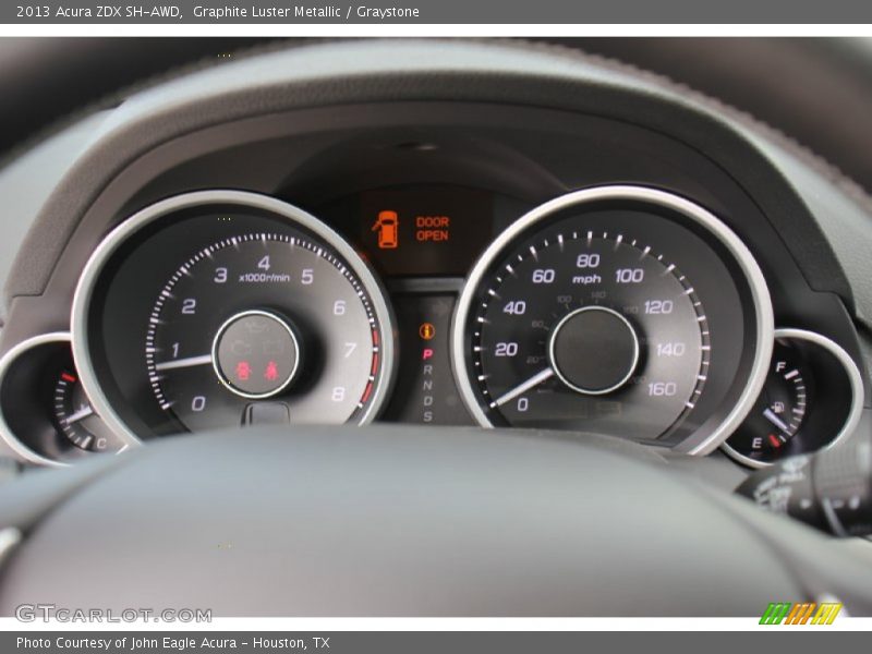  2013 ZDX SH-AWD SH-AWD Gauges