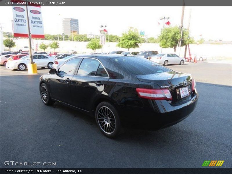 Black / Ash 2011 Toyota Camry LE