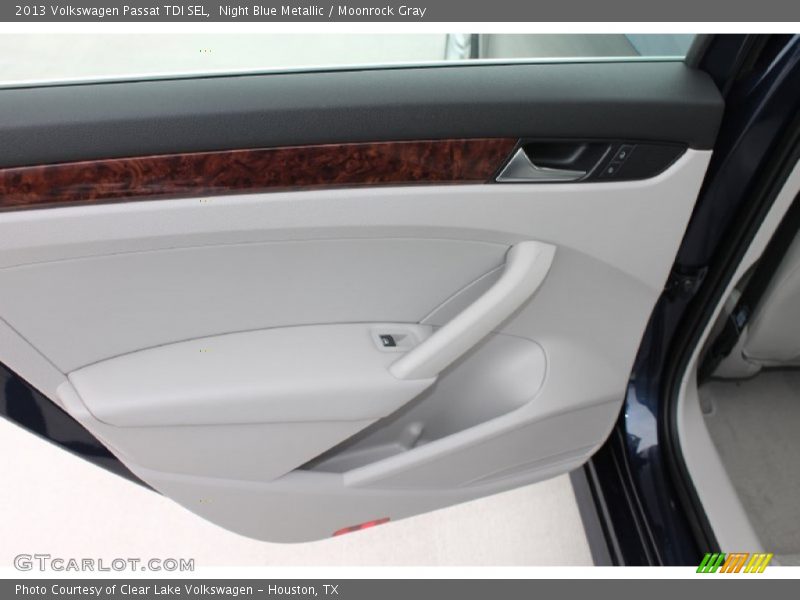 Night Blue Metallic / Moonrock Gray 2013 Volkswagen Passat TDI SEL