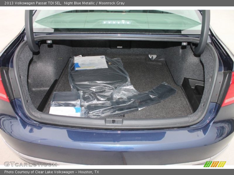 Night Blue Metallic / Moonrock Gray 2013 Volkswagen Passat TDI SEL