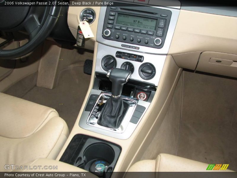 Deep Black / Pure Beige 2006 Volkswagen Passat 2.0T Sedan