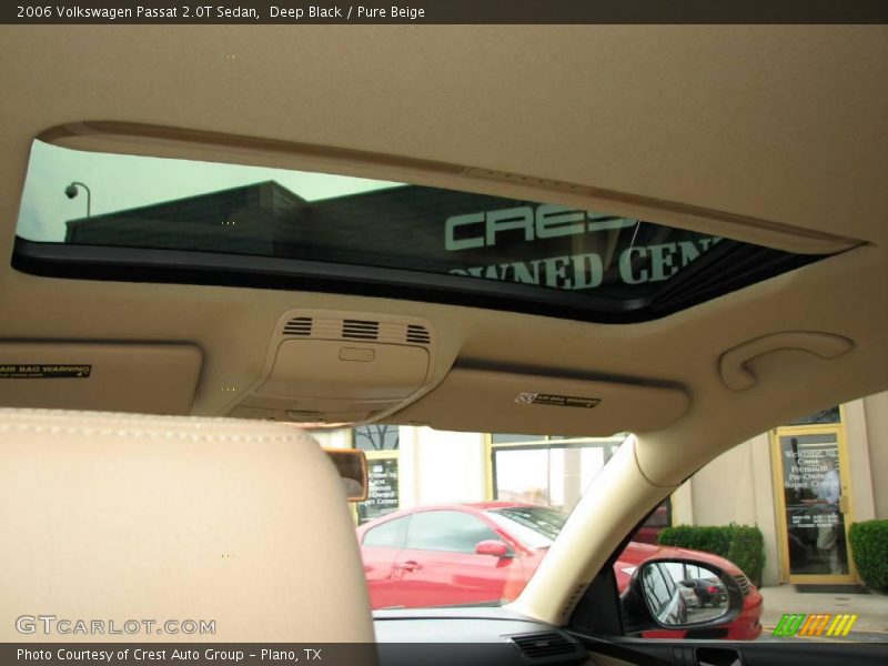 Deep Black / Pure Beige 2006 Volkswagen Passat 2.0T Sedan