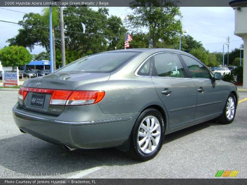 Sage Green Metallic / Beige 2006 Hyundai Azera Limited