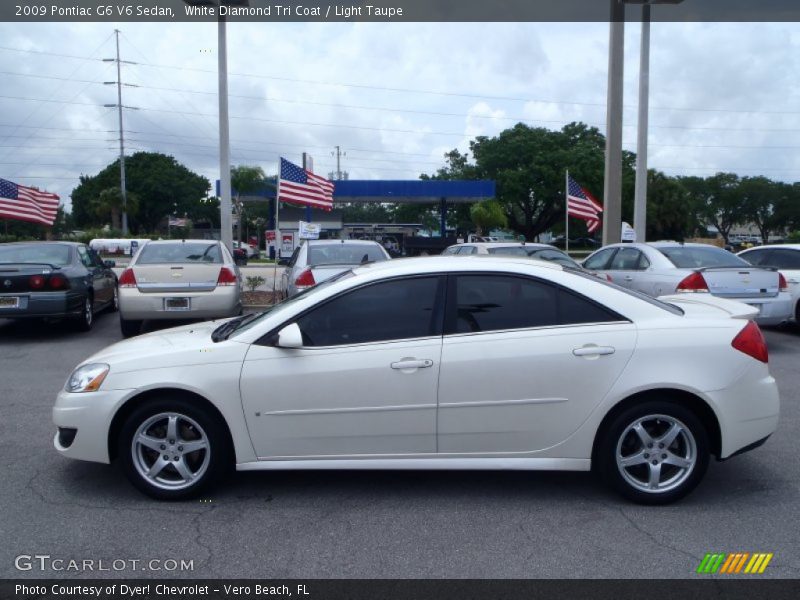  2009 G6 V6 Sedan White Diamond Tri Coat