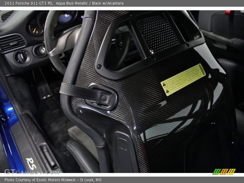Front Seat of 2011 911 GT3 RS