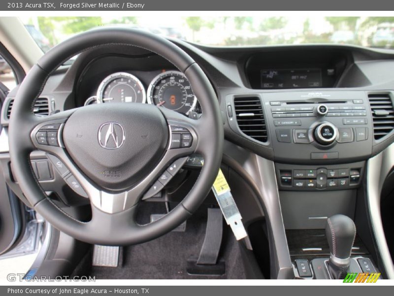 Forged Silver Metallic / Ebony 2013 Acura TSX