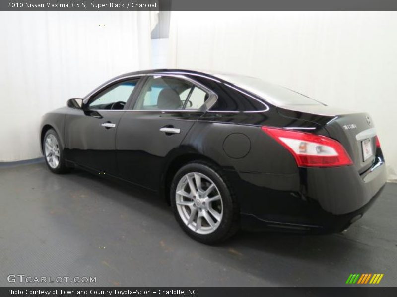 Super Black / Charcoal 2010 Nissan Maxima 3.5 S