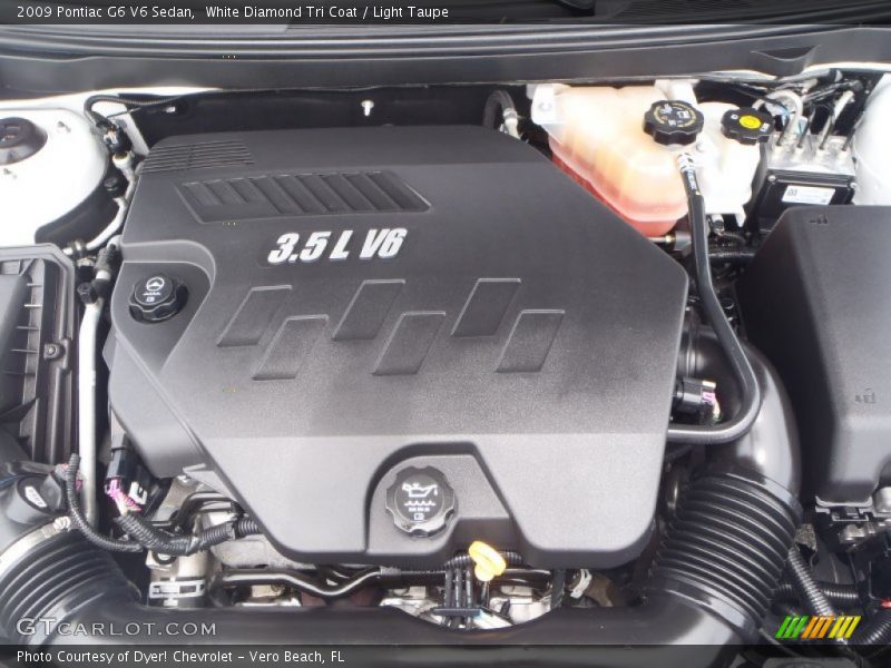  2009 G6 V6 Sedan Engine - 3.5 Liter Flex-Fuel OHV 12-Valve VVT V6