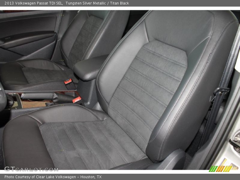 Tungsten Silver Metallic / Titan Black 2013 Volkswagen Passat TDI SEL