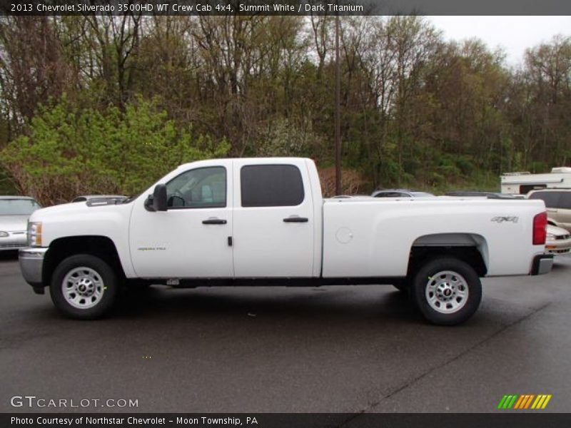  2013 Silverado 3500HD WT Crew Cab 4x4 Summit White