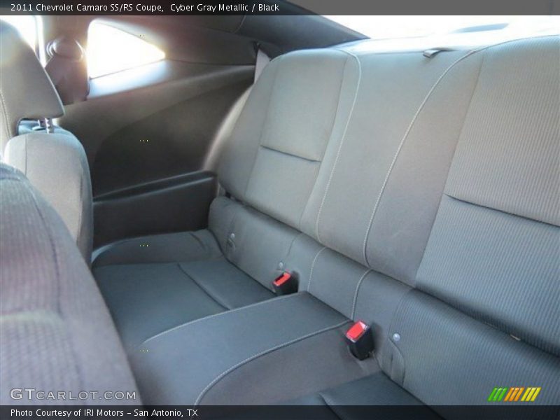 Cyber Gray Metallic / Black 2011 Chevrolet Camaro SS/RS Coupe