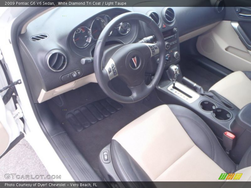 Light Taupe Interior - 2009 G6 V6 Sedan 