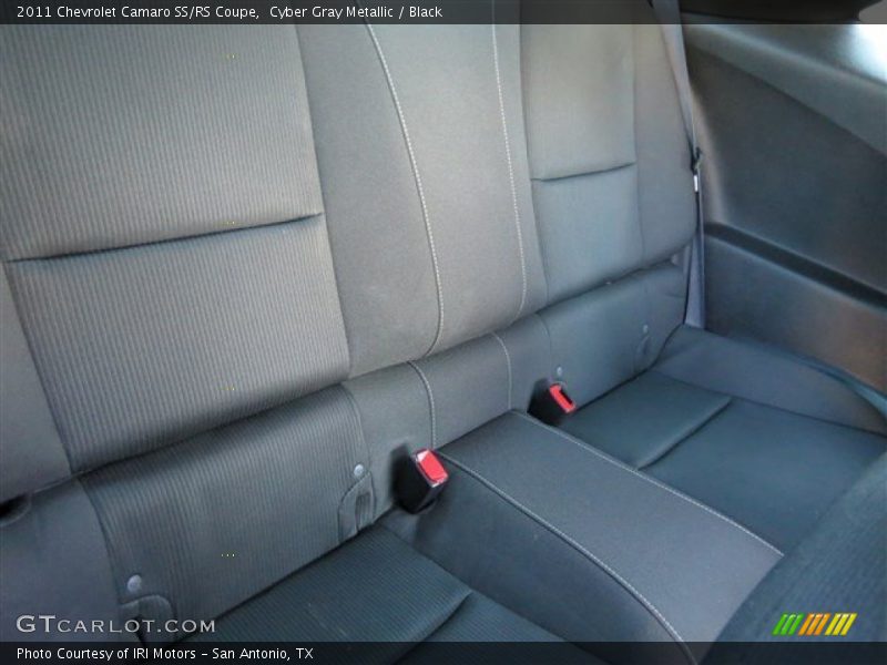 Cyber Gray Metallic / Black 2011 Chevrolet Camaro SS/RS Coupe