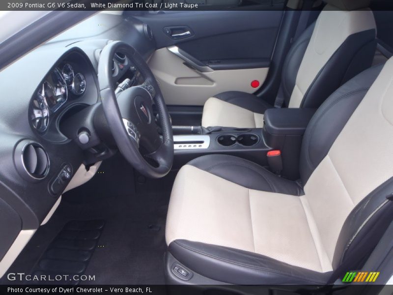  2009 G6 V6 Sedan Light Taupe Interior